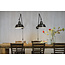 it's about RoMi Wandlamp ijzer Chicago h.80cm/l.60-130cm mat zwart