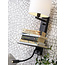 it's about RoMi Wandlamp ijzer Florence plank+usb+leeslamp 15000hrs incl. dimmer zwart