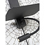 it's about RoMi Wandlamp ijzer Florence plank+usb+leeslamp 15000hrs incl. dimmer zwart