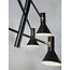 it's about RoMi Plafonniere ijzer Izmir 3-arm zwart/goud accent