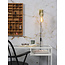 it's about RoMi Wandlamp ijzer Madrid 18x7xh.14cm goud S