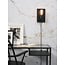 it's about RoMi Wandlamp ijzer Madrid b.15xh.25cm zwart L