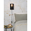it's about RoMi Wandlamp ijzer Madrid b.15xh.25cm zwart L