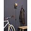 it's about RoMi Wandlamp ijzer Madrid b.15xh.25cm zwart L