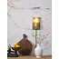 it's about RoMi Wandlamp ijzer Madrid 15xh.25cm goud L