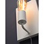 it's about RoMi Wandlamp ijzer Madrid b.15xh.25cm wit L