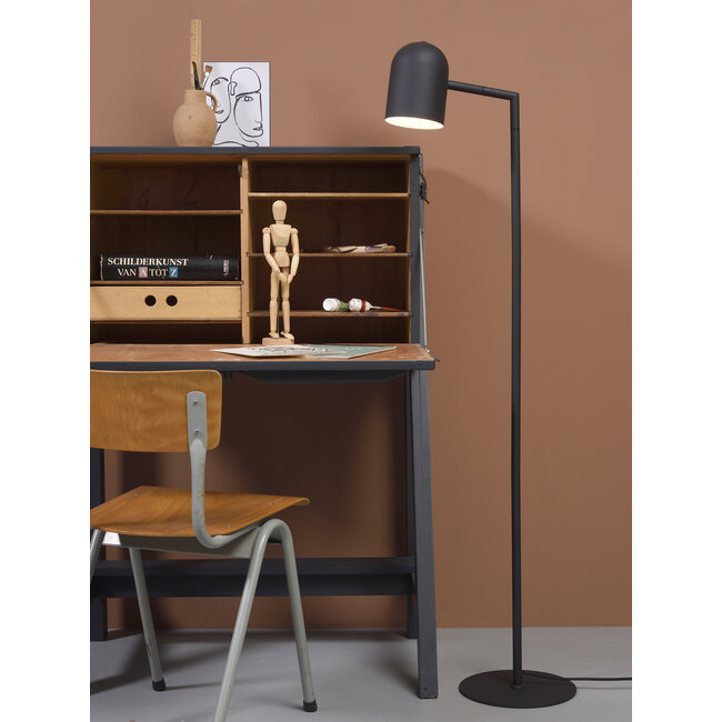 it's about RoMi Vloerlamp ijzer Marseille zwart