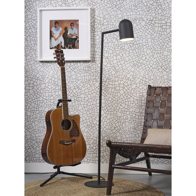 it's about RoMi Vloerlamp ijzer Marseille zwart
