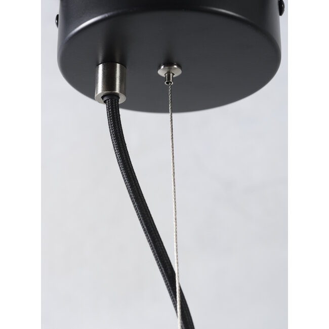 it's about RoMi Hanglamp aluminum Marseille zwart