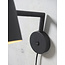 it's about RoMi Wandlamp ijzer Marseille zwart