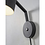 it's about RoMi Wandlamp ijzer Marseille zwart
