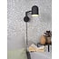 it's about RoMi Wandlamp ijzer Marseille zwart