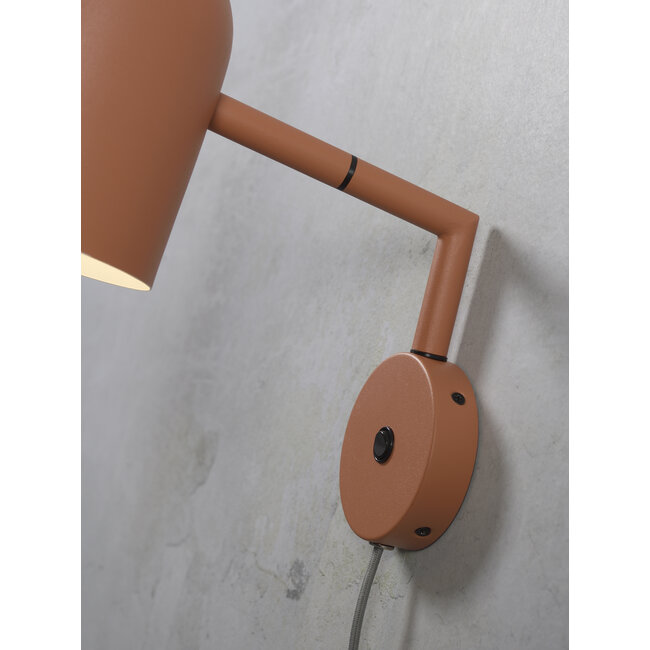 it's about RoMi Wandlamp ijzer Marseille terra