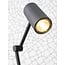 it's about RoMi Vloerlamp ijzer Montreux LED 5W/tube h.11x55cm zwart