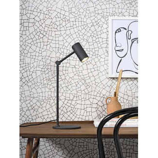 it's about RoMi Tafellamp ijzer Montreux LED 5W/tube h.11x55cm zwart