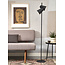 it's about RoMi Vloerlamp ijzer Salamanca 2 kappen h.145 kap Ø16 zwart