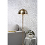 it's about RoMi Vloerlamp ijzer/marmer Toulouse kap Ø40 goud