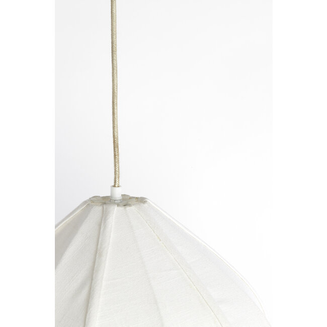 Light en Living Hanglamp Ø38,5x28 cm ZUBEDA crème