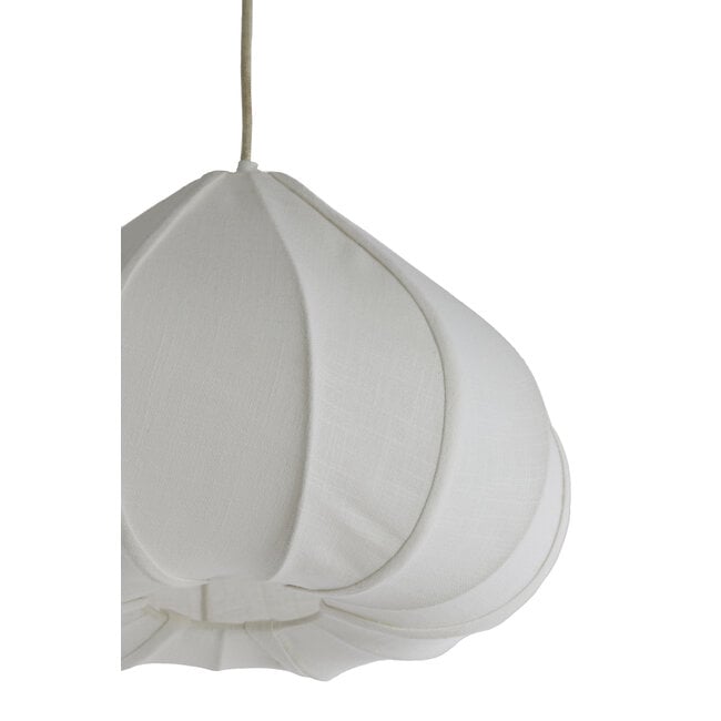 Light en Living Hanglamp Ø38,5x28 cm ZUBEDA crème