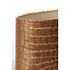 Light en Living Ovale lampenkap PRAYA bruin 45x21x22 cm - Light & Living