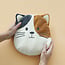 Balvi Pittenzak kussen Kitty multicolor