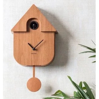 Karlsson Klok Modern Cuckoo - donkerbruin