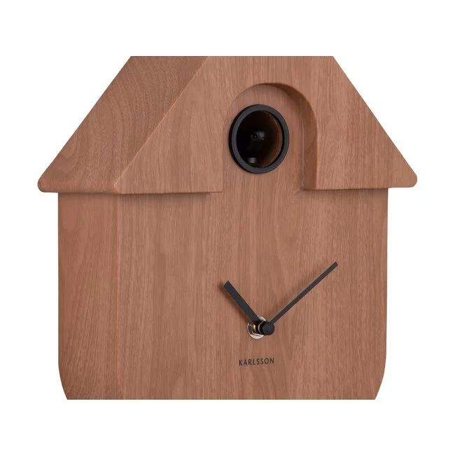Karlsson Klok Modern Cuckoo - donkerbruin