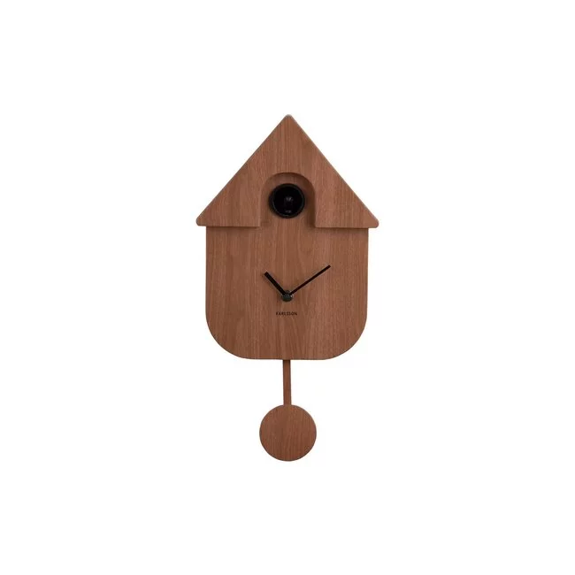 Karlsson Klok Modern Cuckoo - donkerbruin