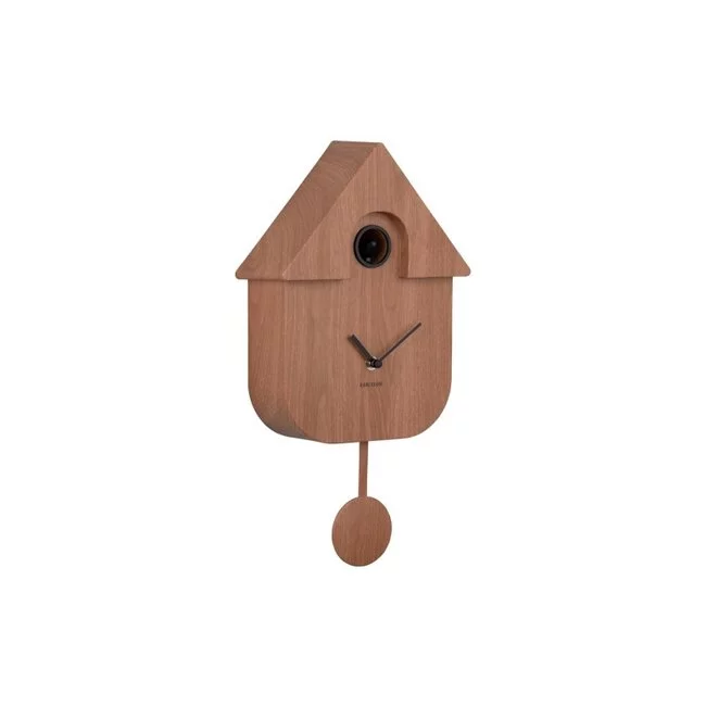 Karlsson Klok Modern Cuckoo - donkerbruin