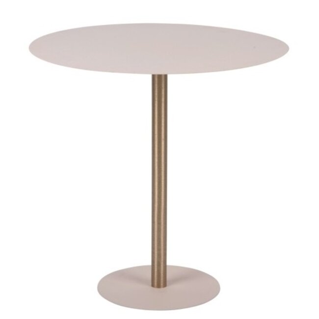 Leitmotiv Bijzettafel Dex Warm grijs Ø 40 cm