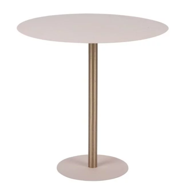 Leitmotiv Bijzettafel Dex Warm grijs Ø 50 cm