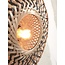 Good&Mojo Wandlamp Kalimantan XS 30cm zwart naturel