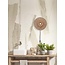 Good&Mojo Wandlamp Kalimantan XS 30cm naturel - Duurzaam & Sfeervol