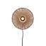 Good&Mojo Wandlamp Kalimantan XS 30cm naturel - Duurzaam & Sfeervol