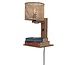 Good&Mojo Wandlamp Java met plank naturel