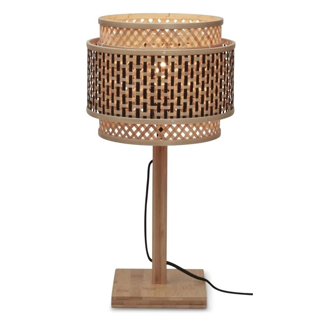 Good&Mojo Tafellamp Bhutan naturel 2520 zwart naturel