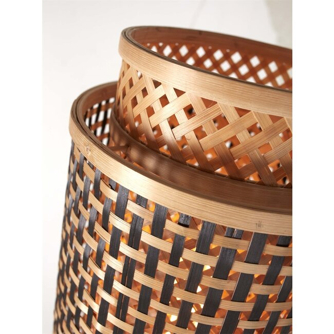 Good&Mojo Tafellamp Bhutan naturel 1825 zwart naturel