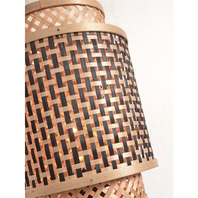 Good&Mojo Tafellamp Bhutan naturel 1825 zwart naturel