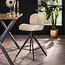 WoonStijl Barstoel Comfort draaibaar Boucle Zand