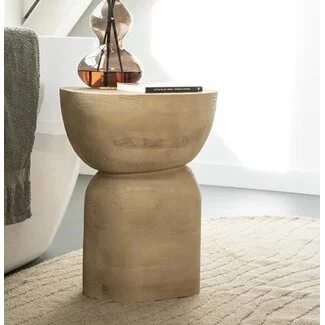 By Boo Bijzettafel Cobble mango organisch – naturel