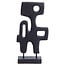 Light en Living Ornament op voet 20x9,5x38,5 cm SALA hout mat zwart