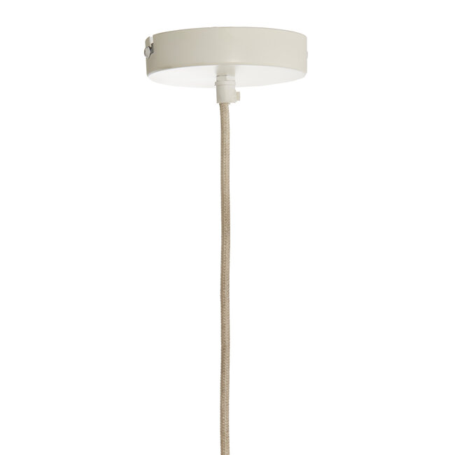 Light en Living Hanglamp Ø60x45 cm ZUBEDO crème