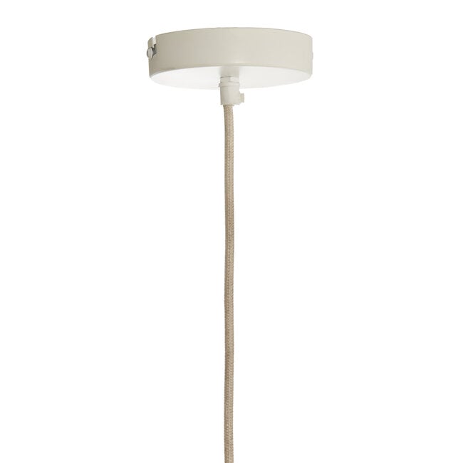Light en Living Hanglamp Ø49,5x38 cm ZUBEDO crème