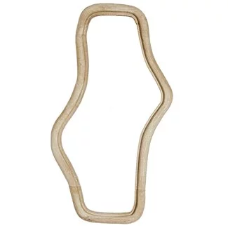 Light en Living Spiegel 44x4x80 cm CELANO hout mat naturel