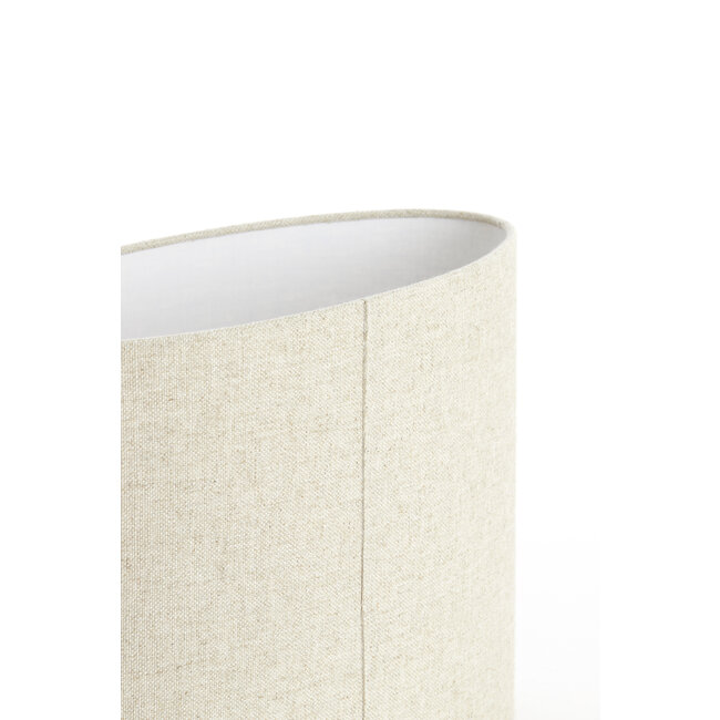Light en Living Kap ovaal recht smal 30-­15-­25 cm LIVIGNO naturel