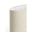 Light en Living Kap ovaal recht smal 38­-17,5-­28 cm LIVIGNO naturel