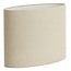 Light en Living Kap ovaal recht smal 38­-17,5-­28 cm LIVIGNO naturel