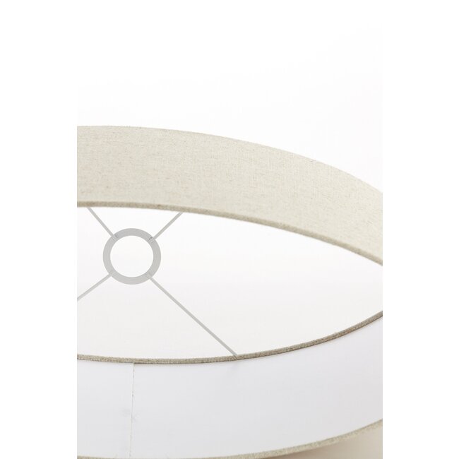 Light en Living Kap ovaal recht smal 45­-21-­32 cm LIVIGNO naturel