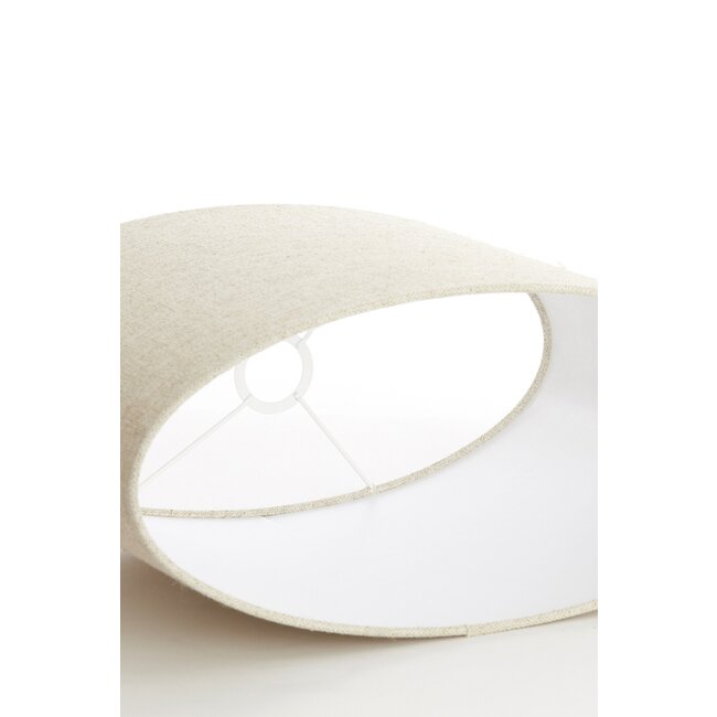 Light en Living Kap ovaal recht smal 58­-24-­32 cm LIVIGNO naturel