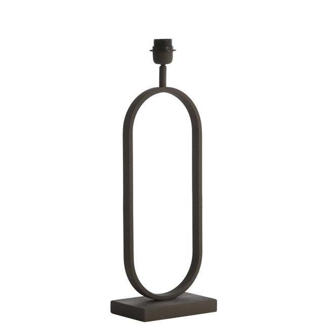 Light en Living Lampvoet 20x13x55 cm JAMIRI bruin